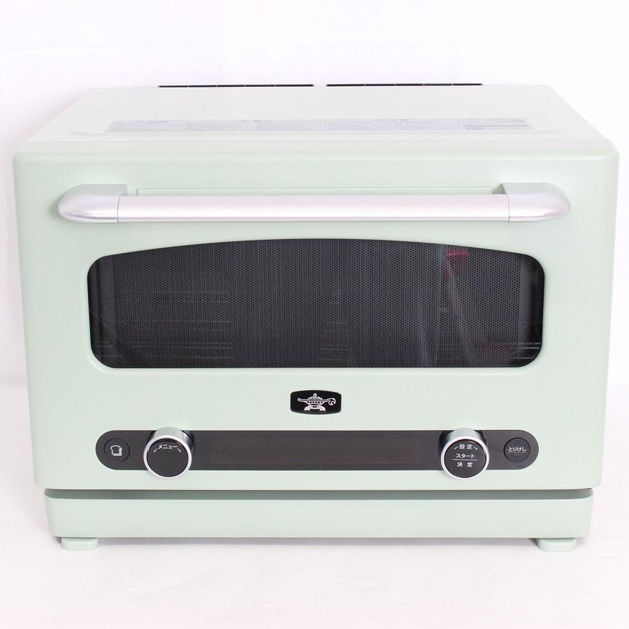 ボーナスストア+5％【美品】Aladdin グラファイトオーブンレンジ AEM-G14AG グリーン 22L 庫内フラット アラジン 本体 |  | 01
