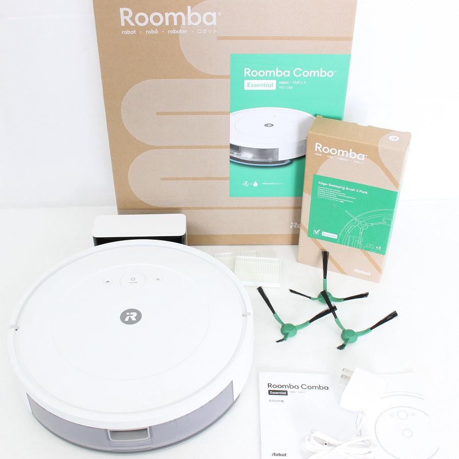 【ボーナスストア+5％】iRobot ルンバ コンボ Essential robot Y011260 ホワイト ロボット掃除機 アイロボット Roomba 本体 | 