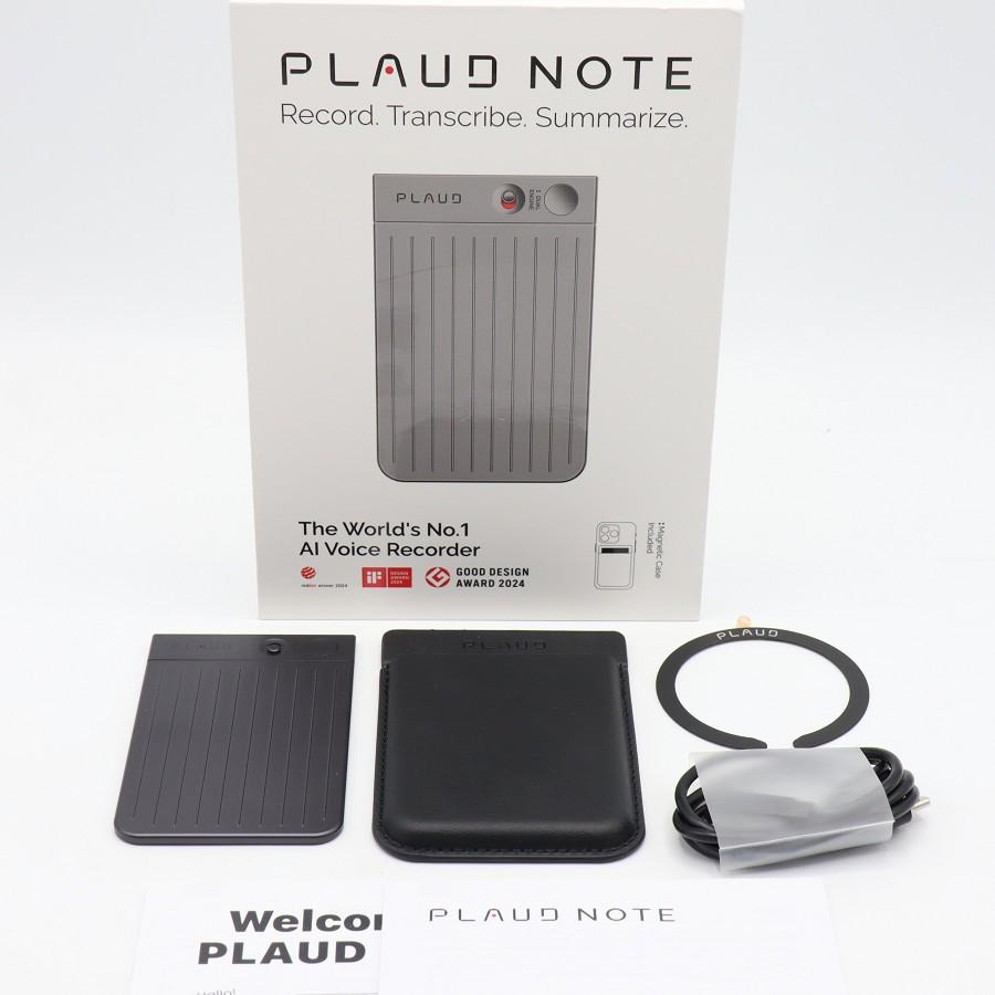 ボーナスストア+5％【美品】PLAUD NOTE PLD-64G-BL-JP ブラック 64GB