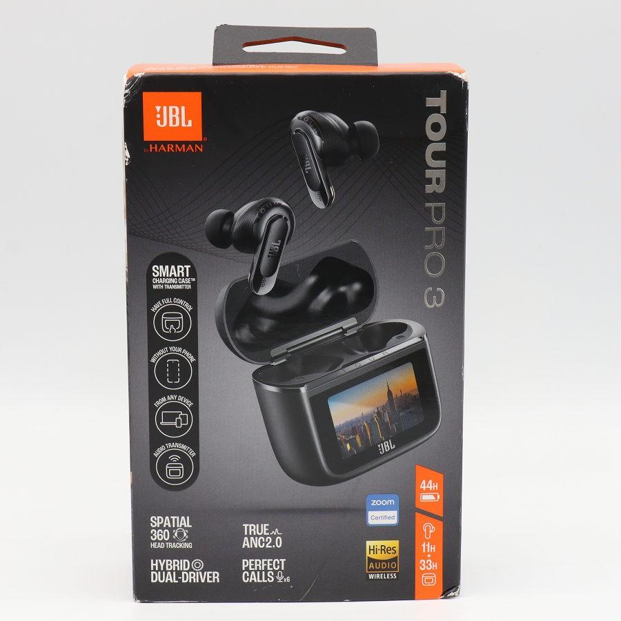 ボーナスストア+5％【美品】JBL TOUR PRO 3 JBLTOURPRO3BLK ブラック 