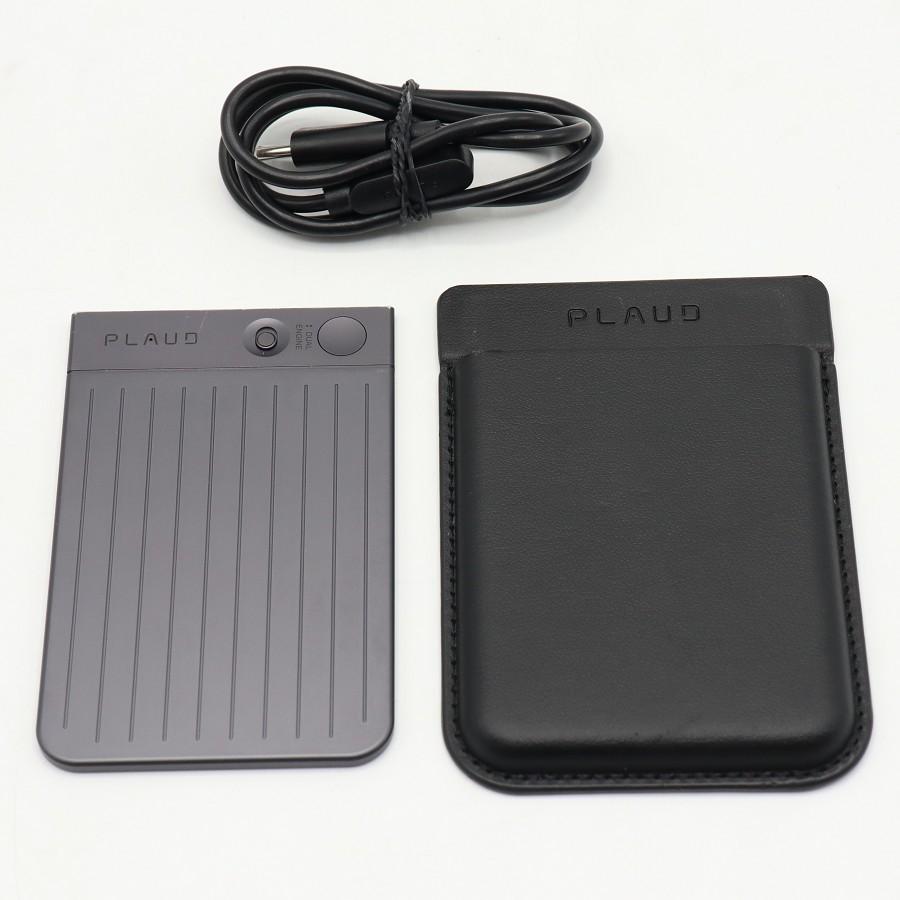 ボーナスストア+5％【美品】PLAUD NOTE PLD-64G-BL-JP ブラック 64GB
