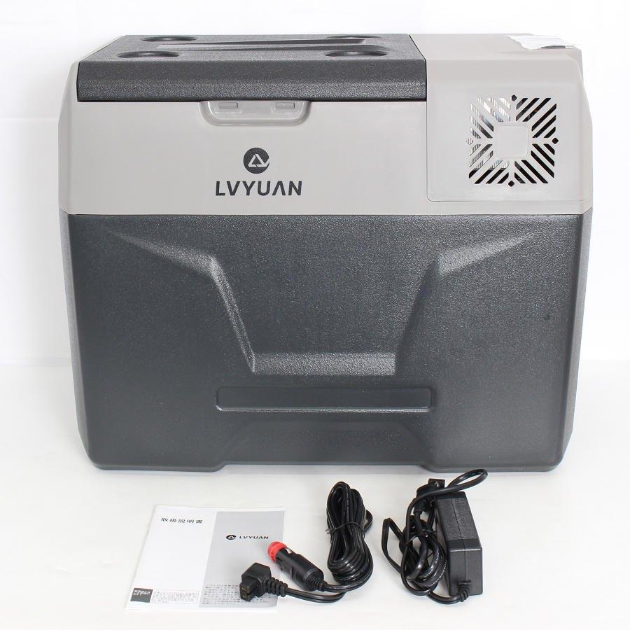 ボーナスストア+5％【新品/訳あり】LVYUAN CX40 40L ポータブル車載冷蔵庫 リョクエン 本体 | 
