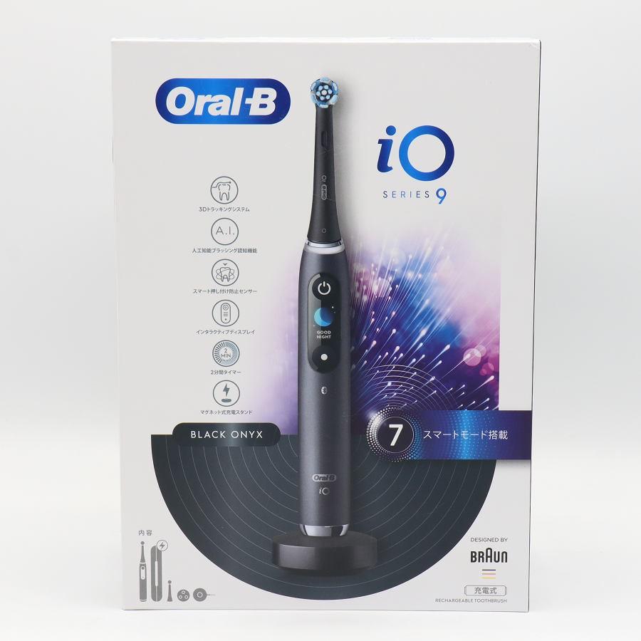 ボーナスストア+5％【美品】ブラウン オーラルB iO9 IOM92B22ACBK-1W ブラックオニキス 電動歯ブラシ BRAUN 本体 |  | 10