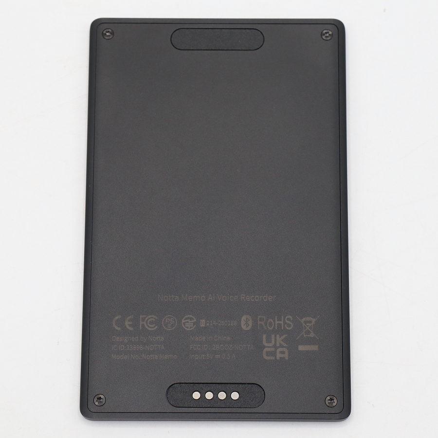 ボーナスストア+5％【美品】Notta Memo ブラック 32GB AIボイスレコーダー ノッタメモ 本体 |  | 02
