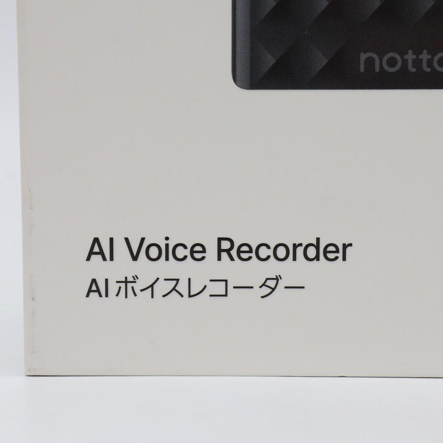 ボーナスストア+5％【美品】Notta Memo ブラック 32GB AIボイスレコーダー ノッタメモ 本体 |  | 08