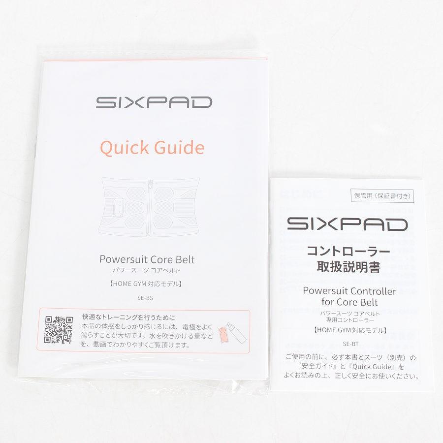 SIXPAD パワースーツ 正規品保証書つき ボーナスストア+5％【美品】MTG SIXPAD Powersuit Core Belt SE-BS-14B