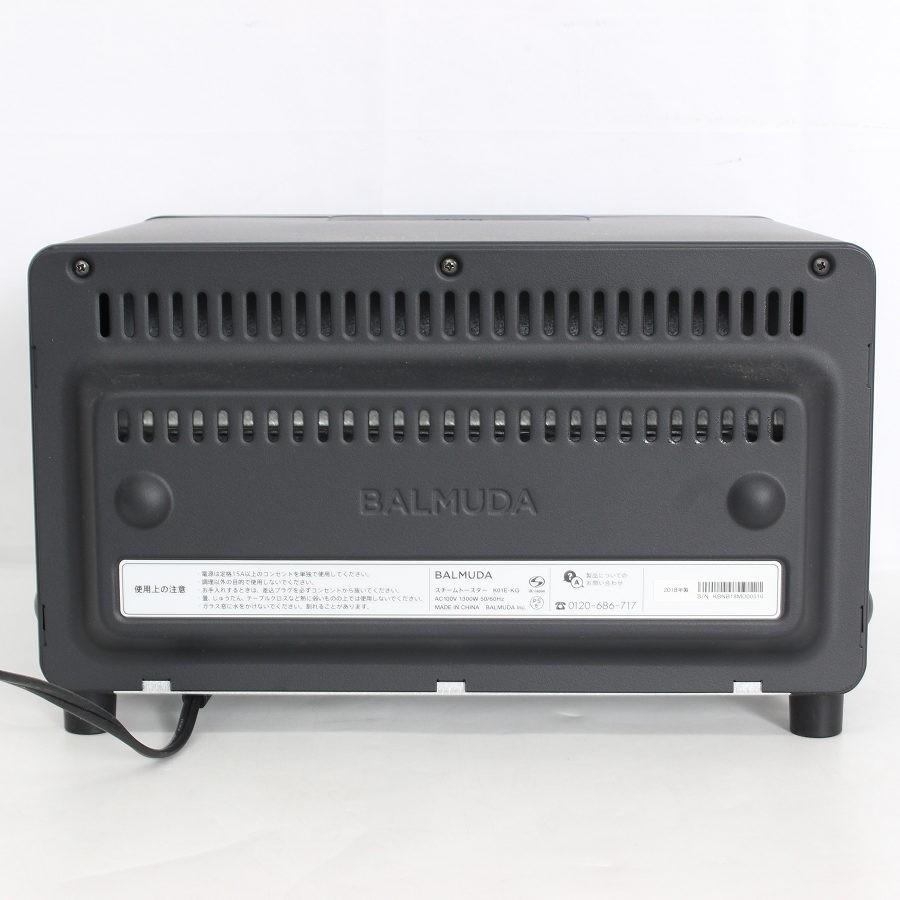 【ボーナスストア+5％】BALMUDA The Toaster K01E-KG ブラック スチームオーブントースター バルミューダ 本体 |  | 02