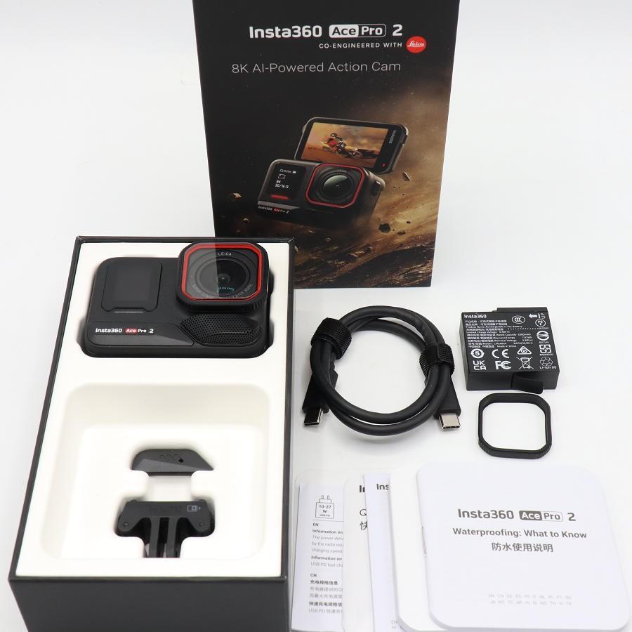 ボーナスストア+5％【美品】Insta360 Ace Pro 2 CINSBBGA-SB ブラック 