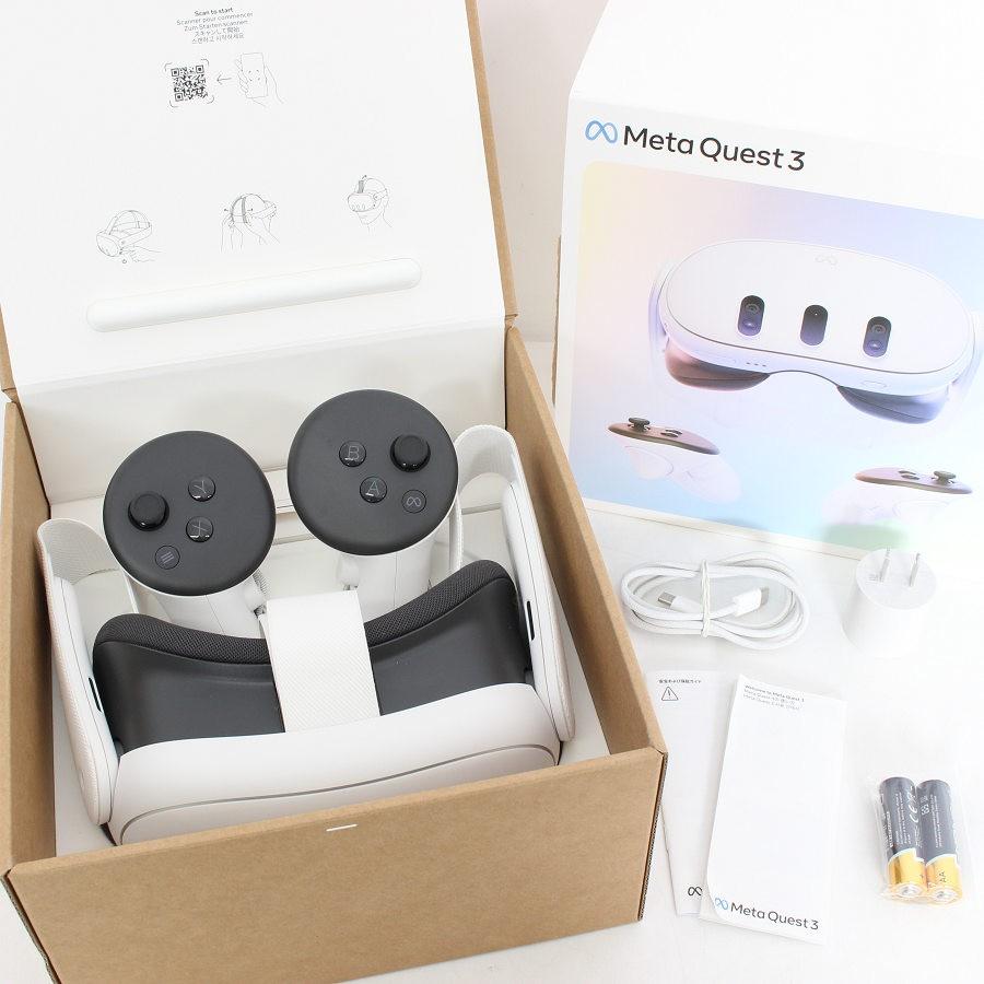 ボーナスストア+5％【美品】Meta Quest 3 512GB VR ヘッドマウント 