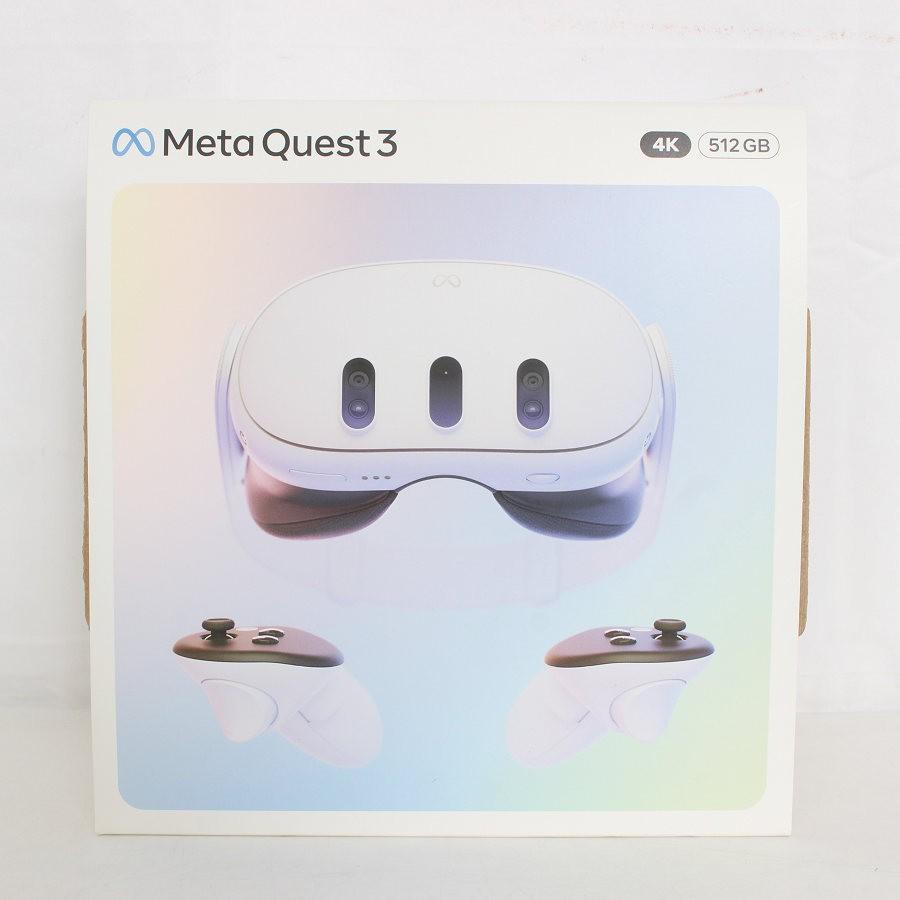 ボーナスストア+5％【美品】Meta Quest 3 512GB VR ヘッドマウント 