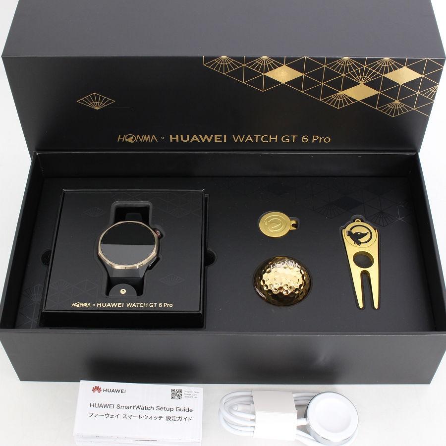 ボーナスストア+5％【美品】HUAWEI WATCH GT 6 Pro ATM-B29-HO 