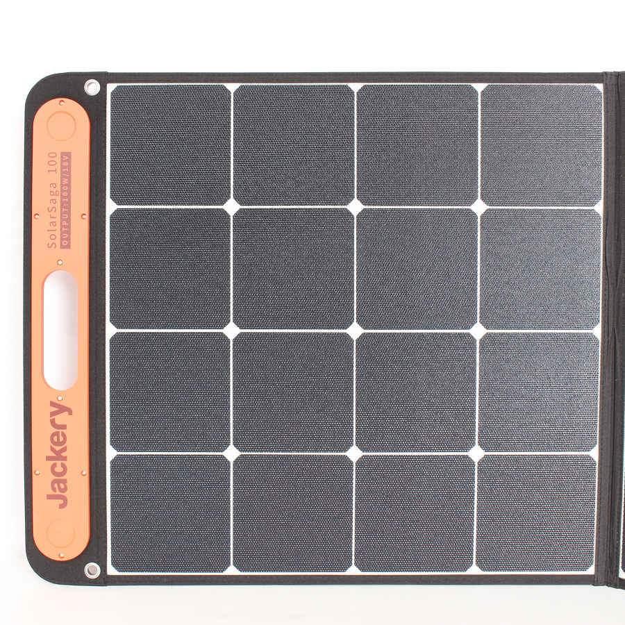 ボーナスストア+5％【美品】Jackery solarsaga100 JS-100C ソーラーパネル 100W 折りたたみ式 ソーラーチャージャー ジャクリ 本体 |  | 01
