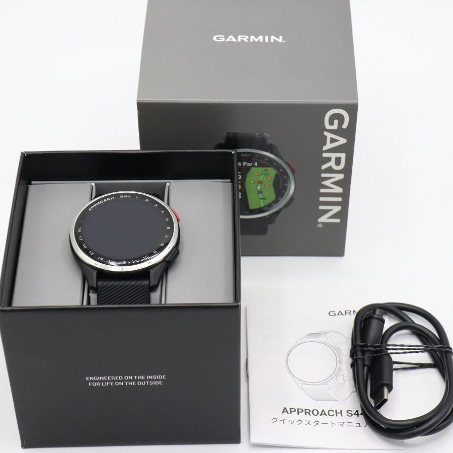 ボーナスストア+5％【美品】GARMIN Approach S44 Black 010-03009-20