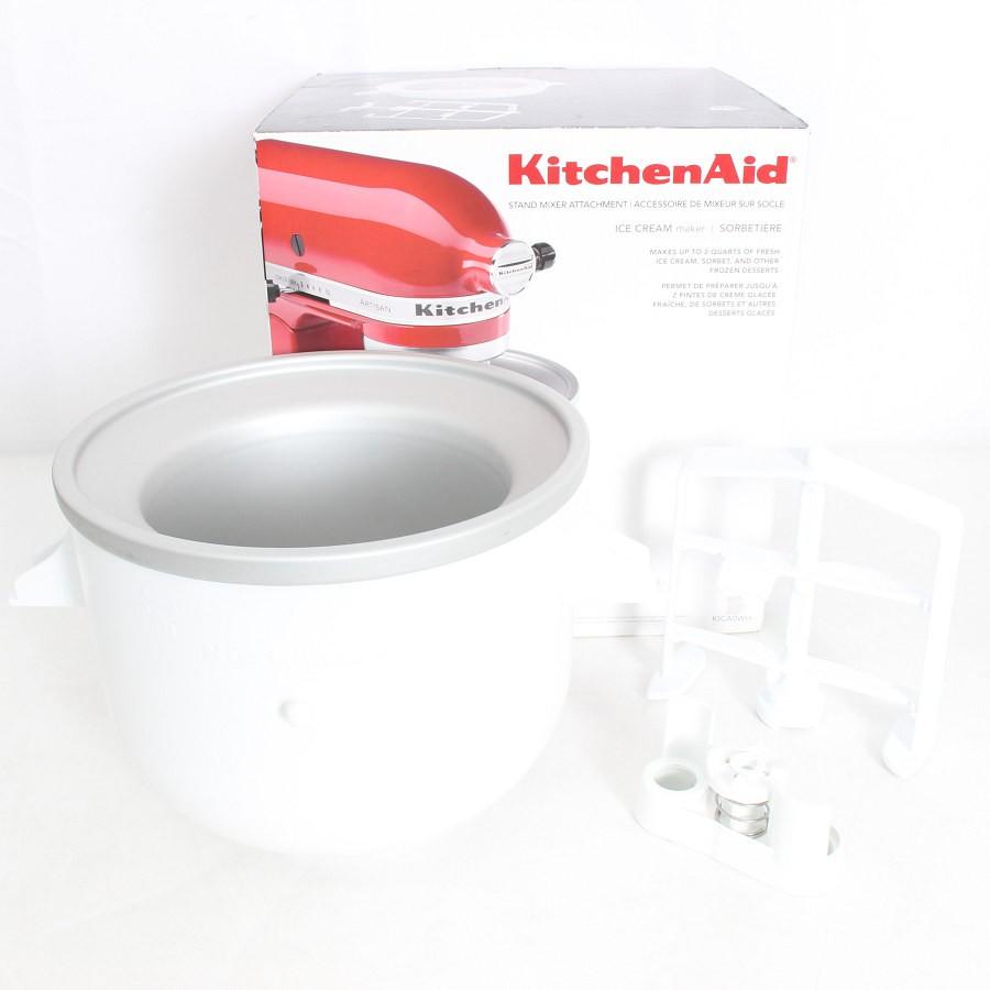ボーナスストア+5％【美品】キッチンエイド KICA0WH アイスクリームメーカー KitchenAid | 