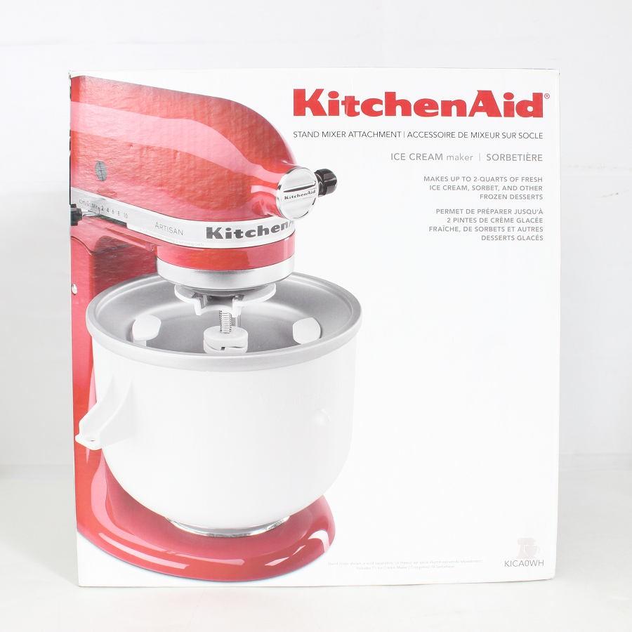 ボーナスストア+5％【美品】キッチンエイド KICA0WH アイスクリームメーカー KitchenAid |  | 09