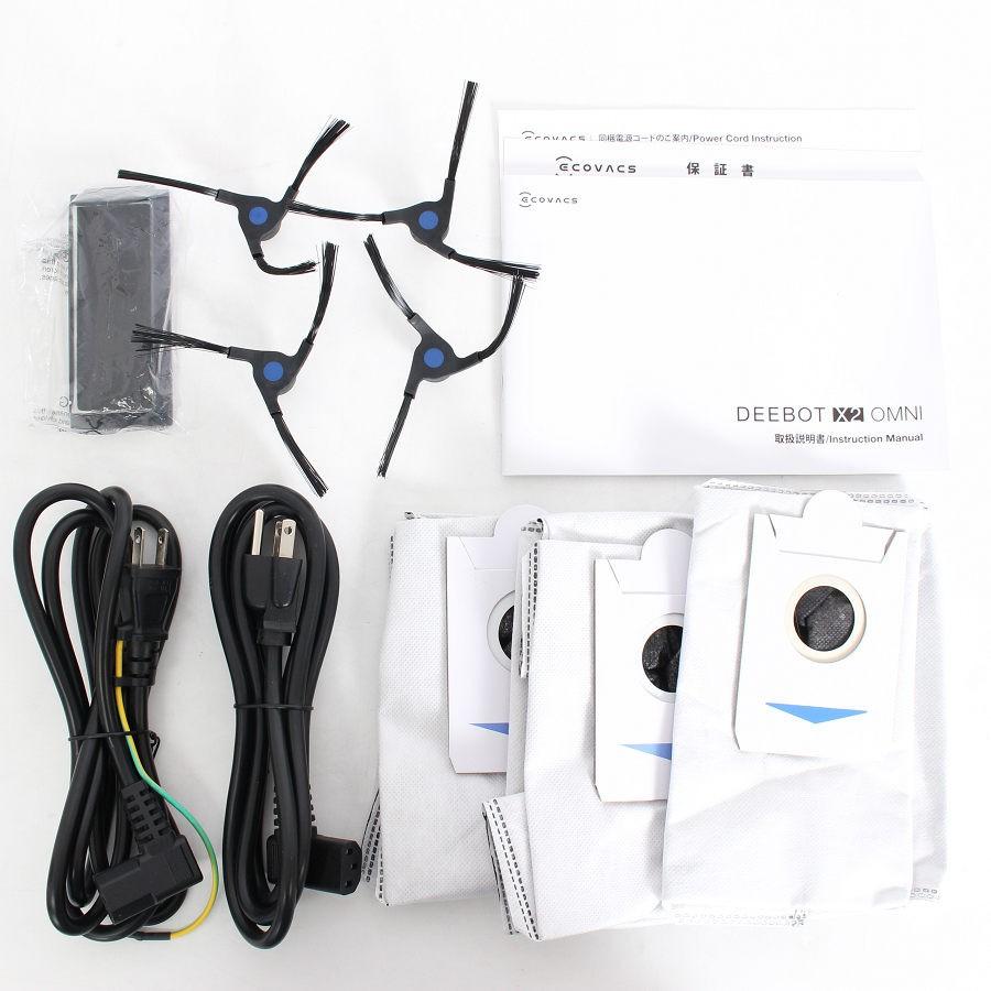 【ボーナスストア+5％】ECOVACS DEEBOT X2 OMNI DEX86-CB ブラック×シルバー ロボット掃除機 エコバックス ディーボット オムニ 本体 |  | 18