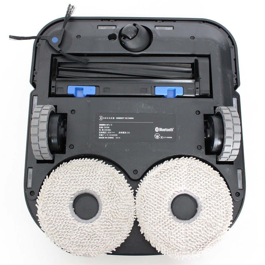 【ボーナスストア+5％】ECOVACS DEEBOT X2 OMNI DEX86-CB ブラック×シルバー ロボット掃除機 エコバックス ディーボット オムニ 本体 |  | 02