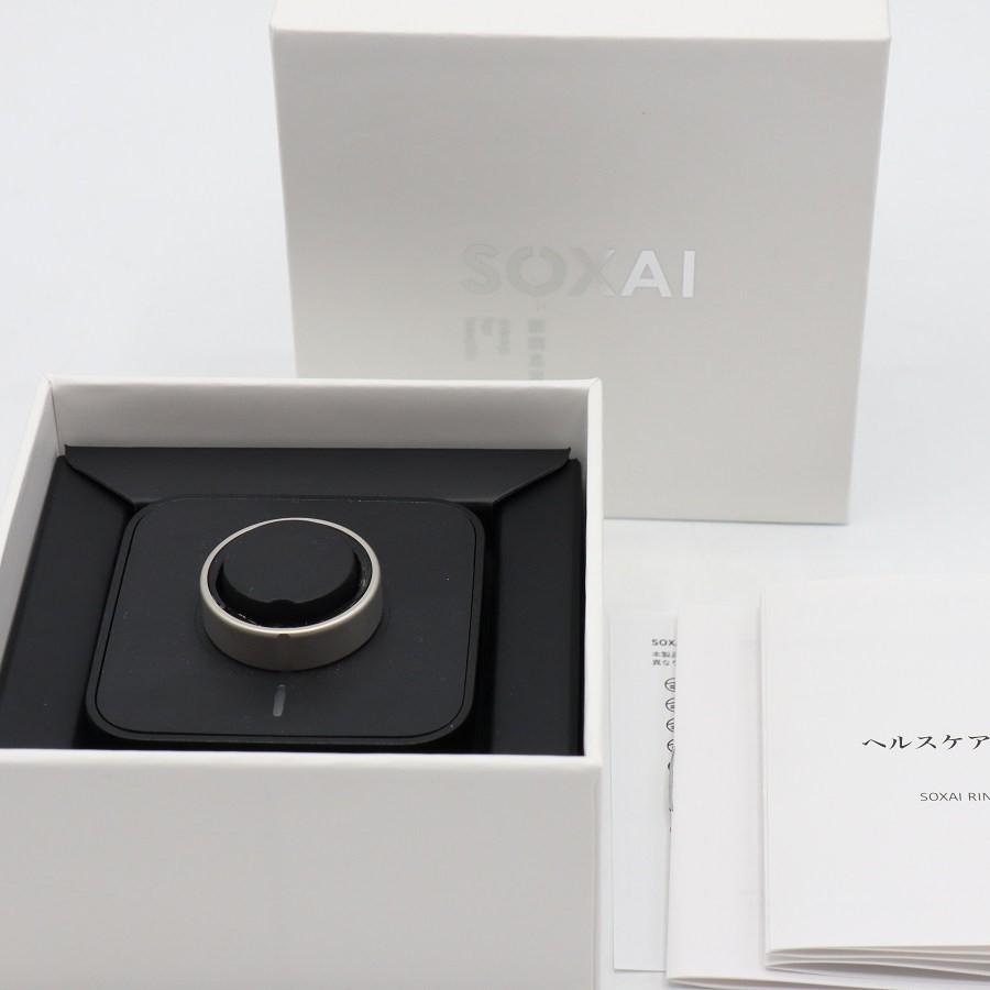 SOXAI RING 2 マットシルバー　16号　美品 ボーナスストア+5％】SOXAI RING 2 マットシルバー 16号