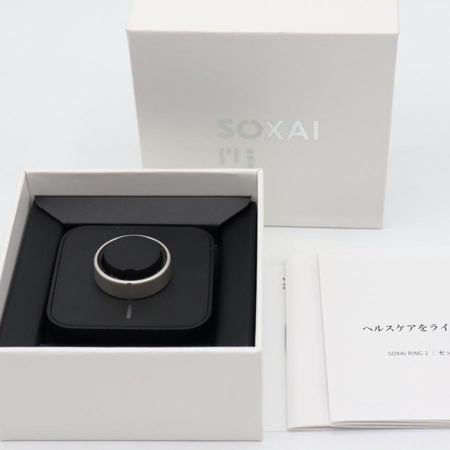 ボーナスストア+5％【美品】SOXAI RING 2 マットシルバー 16号