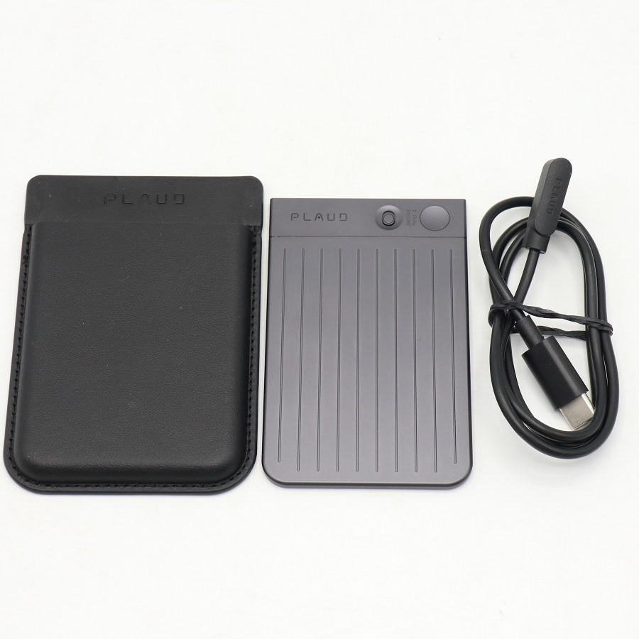 ボーナスストア+5％【美品】PLAUD NOTE PLD-64G-BL-JP ブラック 64GB