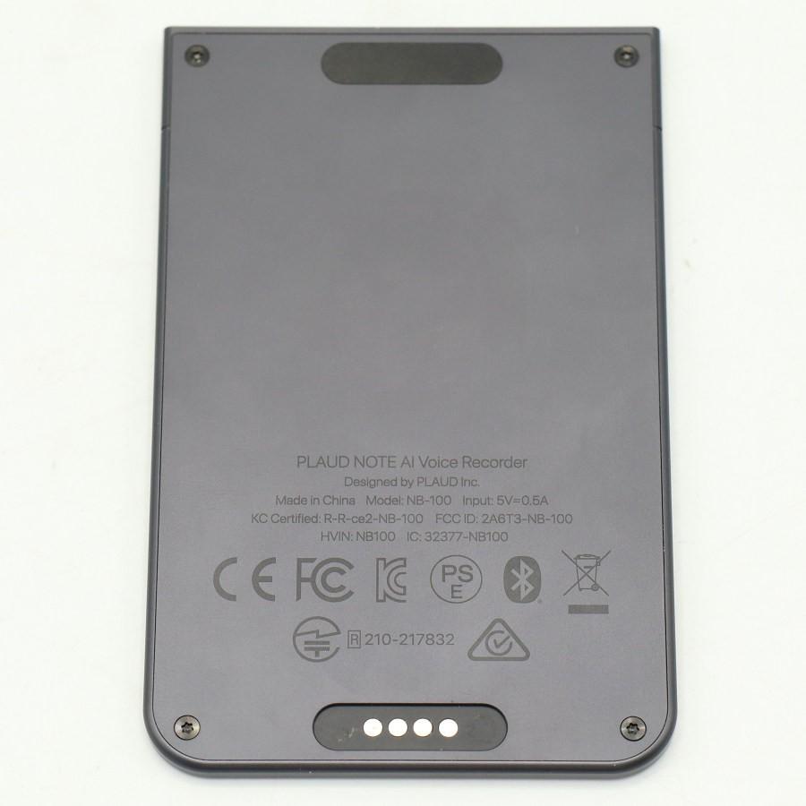 ボーナスストア+5％【美品】PLAUD NOTE PLD-64G-BL-JP ブラック 64GB