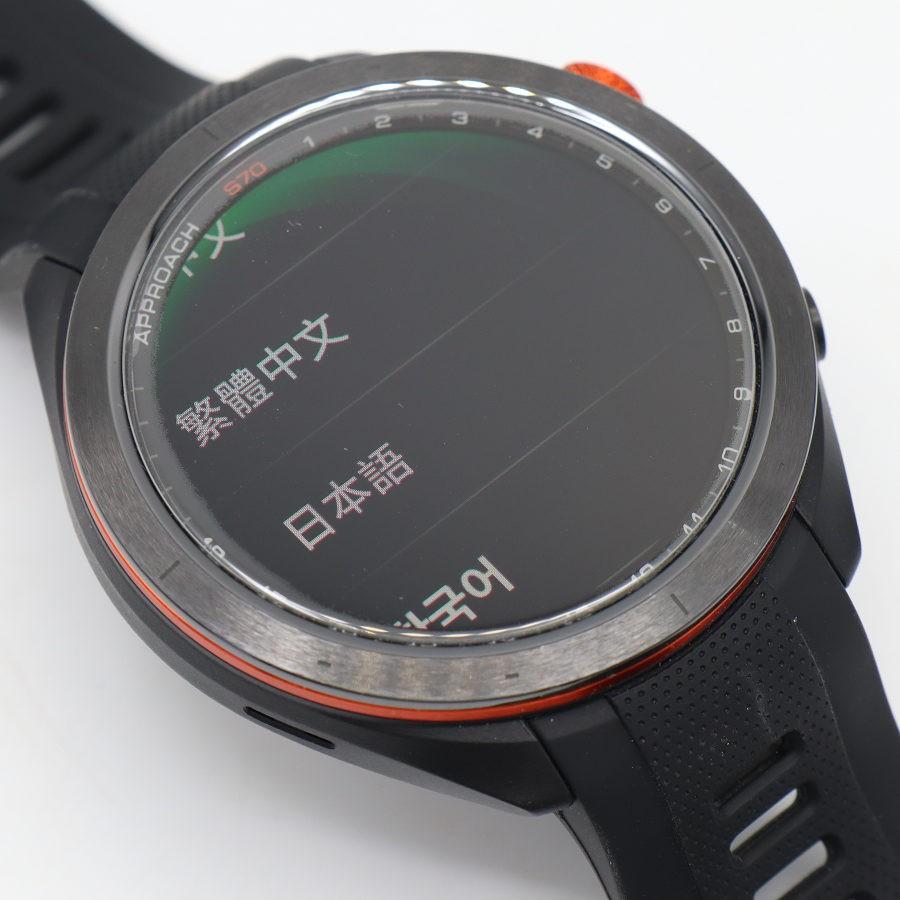 ボーナスストア+5％【美品】GARMIN Approach S70 47mm Black 010-02746
