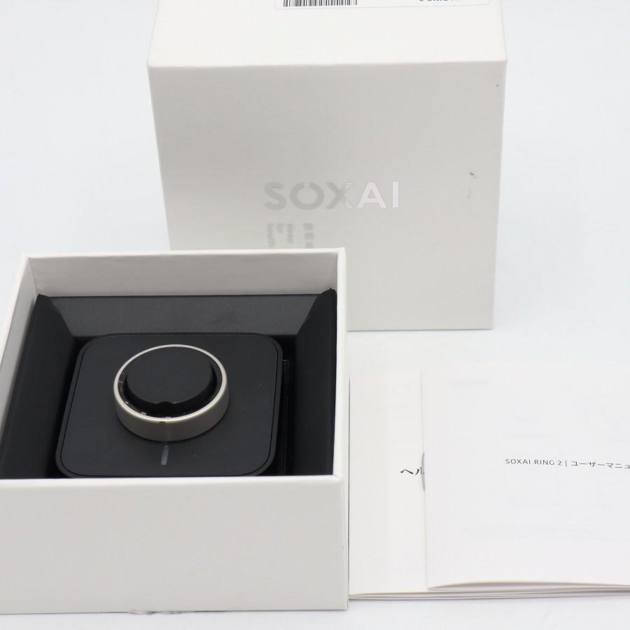 ボーナスストア+5％【美品】SOXAI RING 2 マットシルバー 22号
