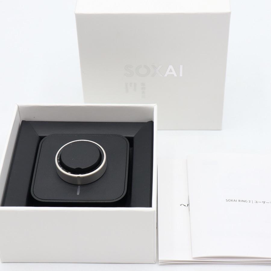 ボーナスストア+5％【美品】SOXAI RING 2 マットシルバー 24号