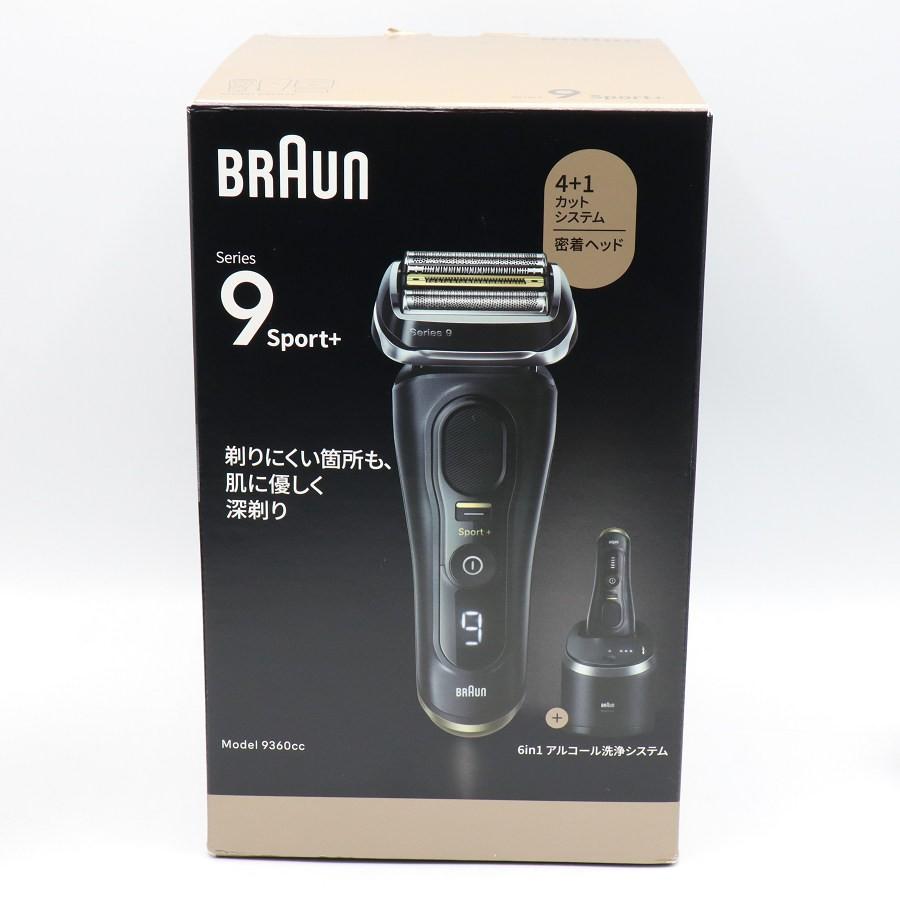 【美品】ブラウン シリーズ9 Sport+ 9360cc アルコール洗浄未使用 ボーナスストア+5％【美品】ブラウン シリーズ9 Sport+ 9360cc