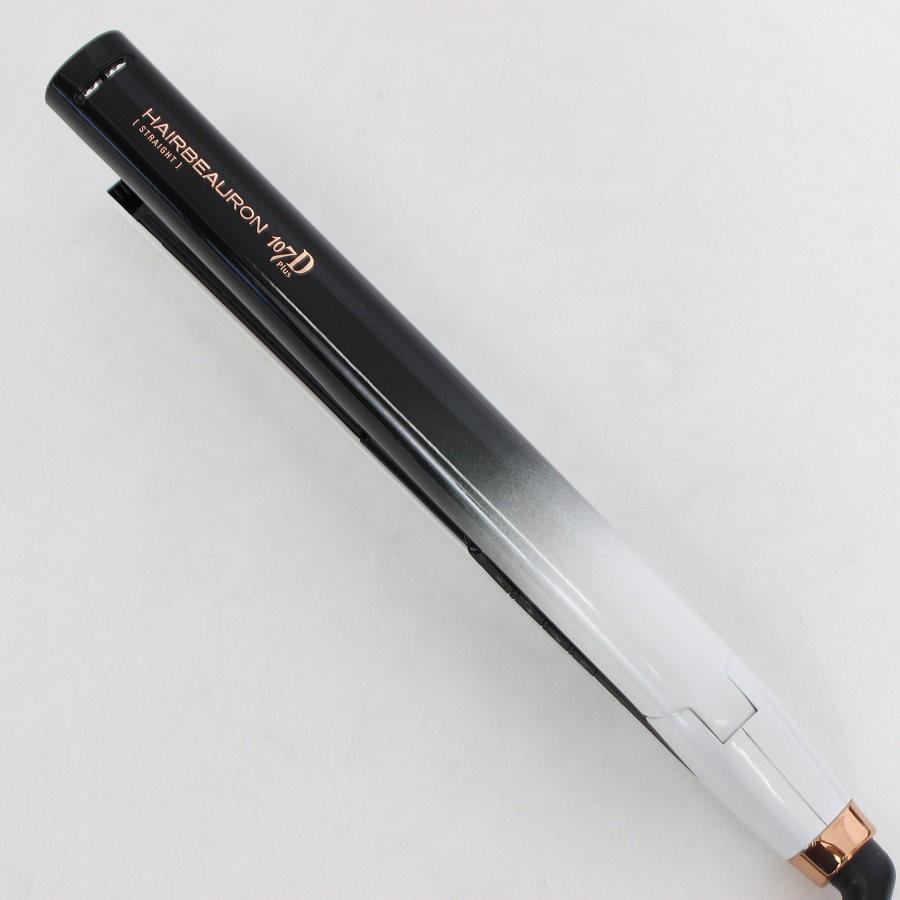 HAIRBEAURON 107D Plus ヘアアイロン ボーナスストアPlus】ヘアビューロン 107D Plus ストレート HBRST107D