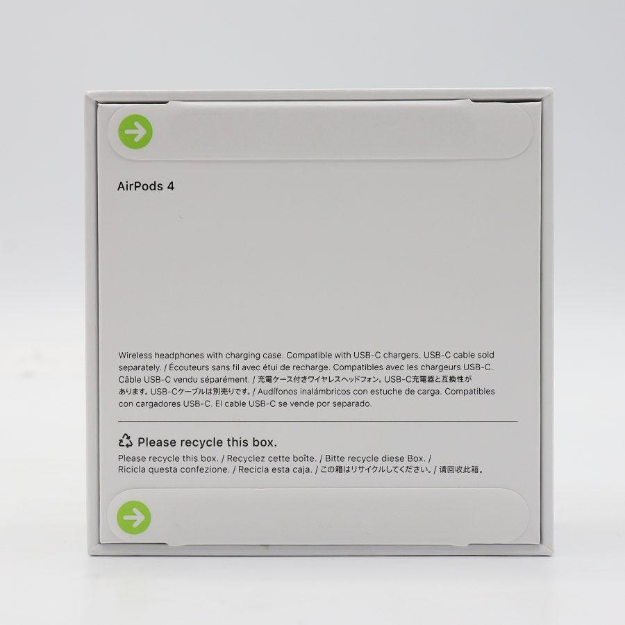 ボーナスストア+5％【新品】Apple AirPods 4 MXP63J/A ノイズキャンセリング非搭載モデル アップル エアポッズ 本体 |  | 02