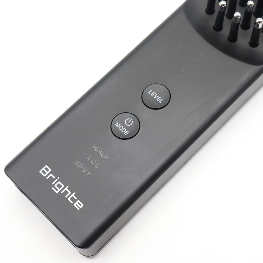 ボーナスストア+5％【美品】Brighte ELEKI BRUSH+ BRT-FSB180 ブラック