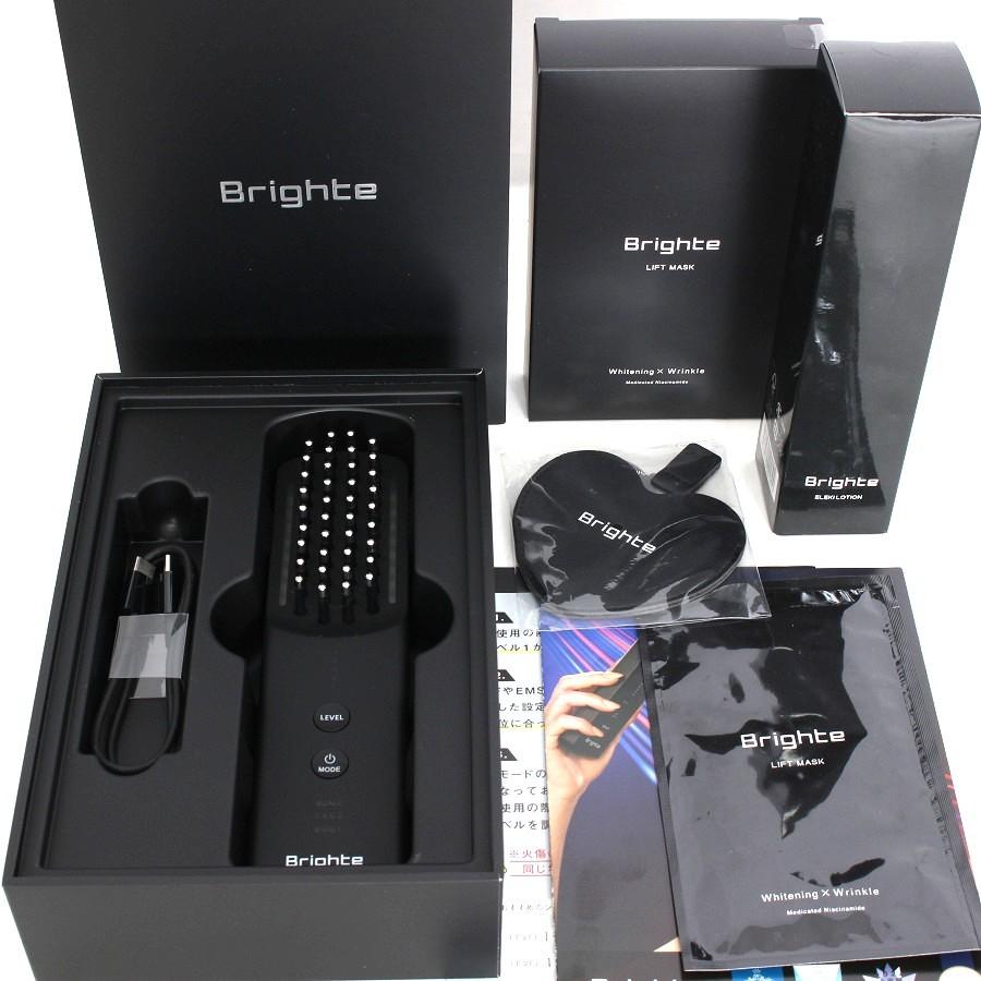 ボーナスストア+5％【美品】Brighte ELEKI BRUSH+ BRT-FSB180 ブラック 