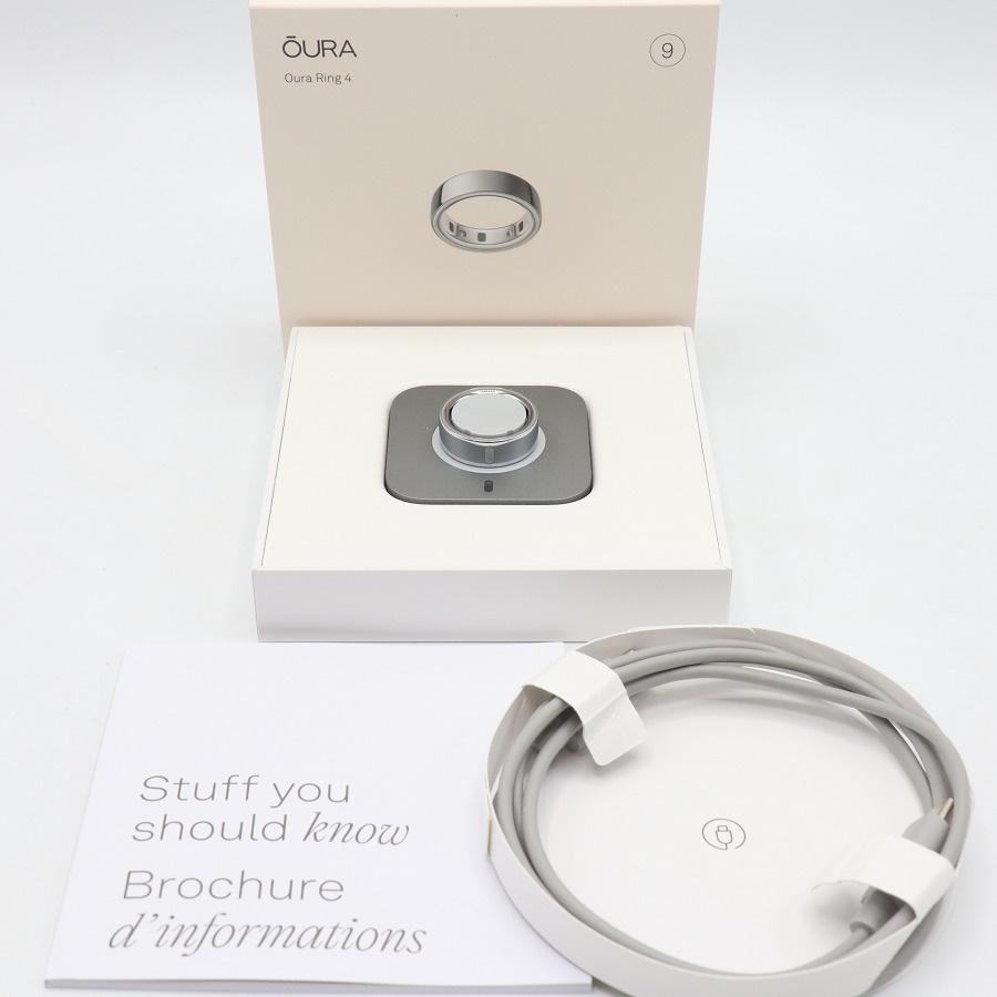 ボーナスストア+5％】Oura Ring 4 JZ90-54217-09 シルバー US 9号 