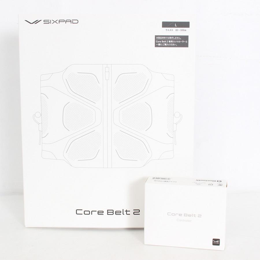 ボーナスストア+5％【美品】MTG SIXPAD Core Belt 2 SE-CB-03C-L ブラック Lサイズ リモコン付き シックスパッド コアベルト 本体 |  | 10