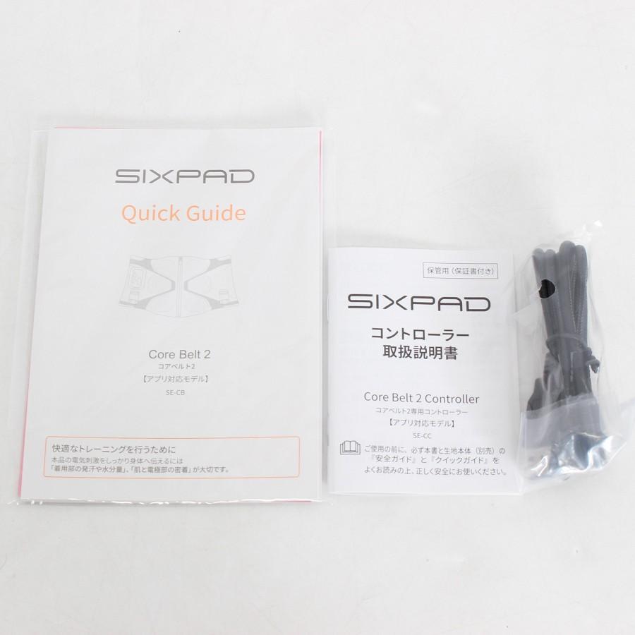 ボーナスストア+5％【美品】MTG SIXPAD Core Belt 2 SE-CB-03C-L ブラック Lサイズ リモコン付き シックスパッド コアベルト 本体 |  | 08