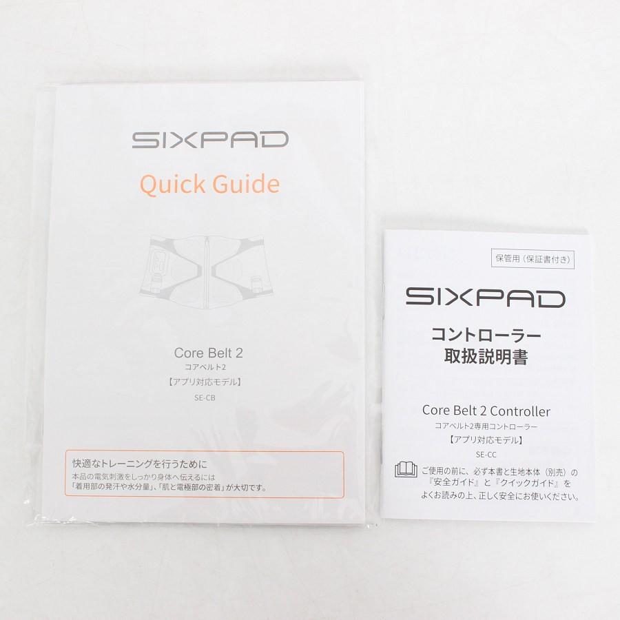 ボーナスストア+5％【美品】MTG SIXPAD Core Belt 2 SE-CB-03B-M ブラック Mサイズ シックスパッド コアベルト 本体 |  | 08