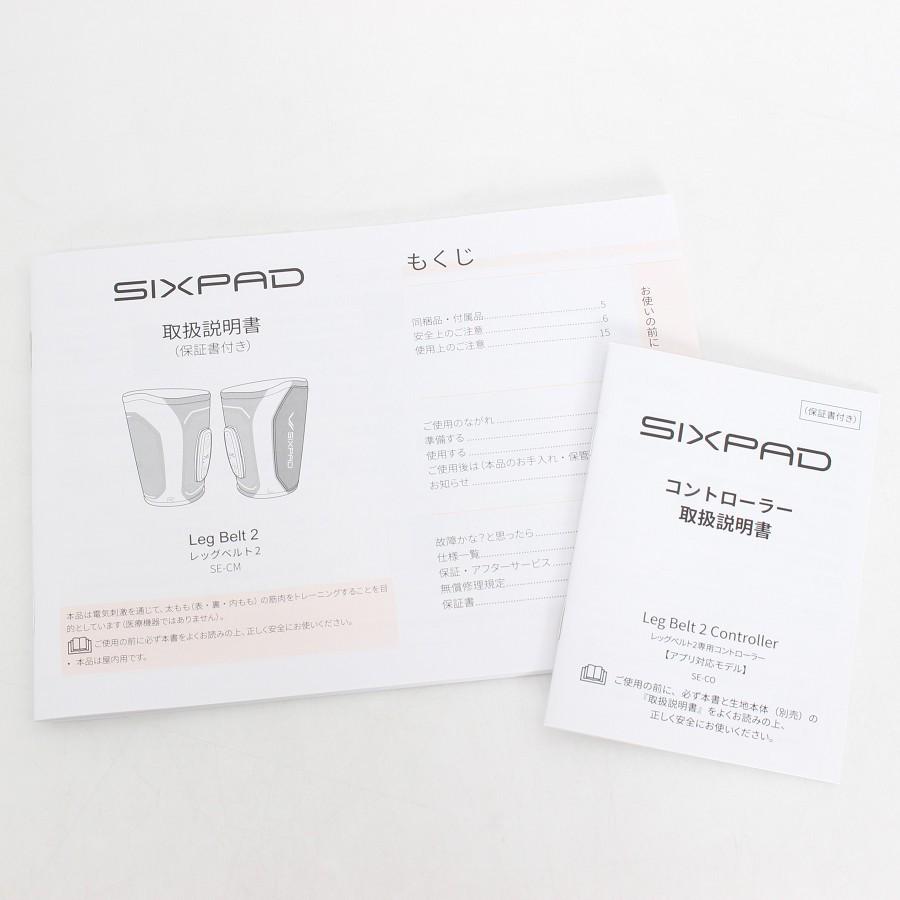 ボーナスストア+5％【美品】MTG SIXPAD Leg Belt 2 SE-CM-14B-L グレー 専用コントローラー付 シックスパッド レッグベルト2 本体 |  | 08
