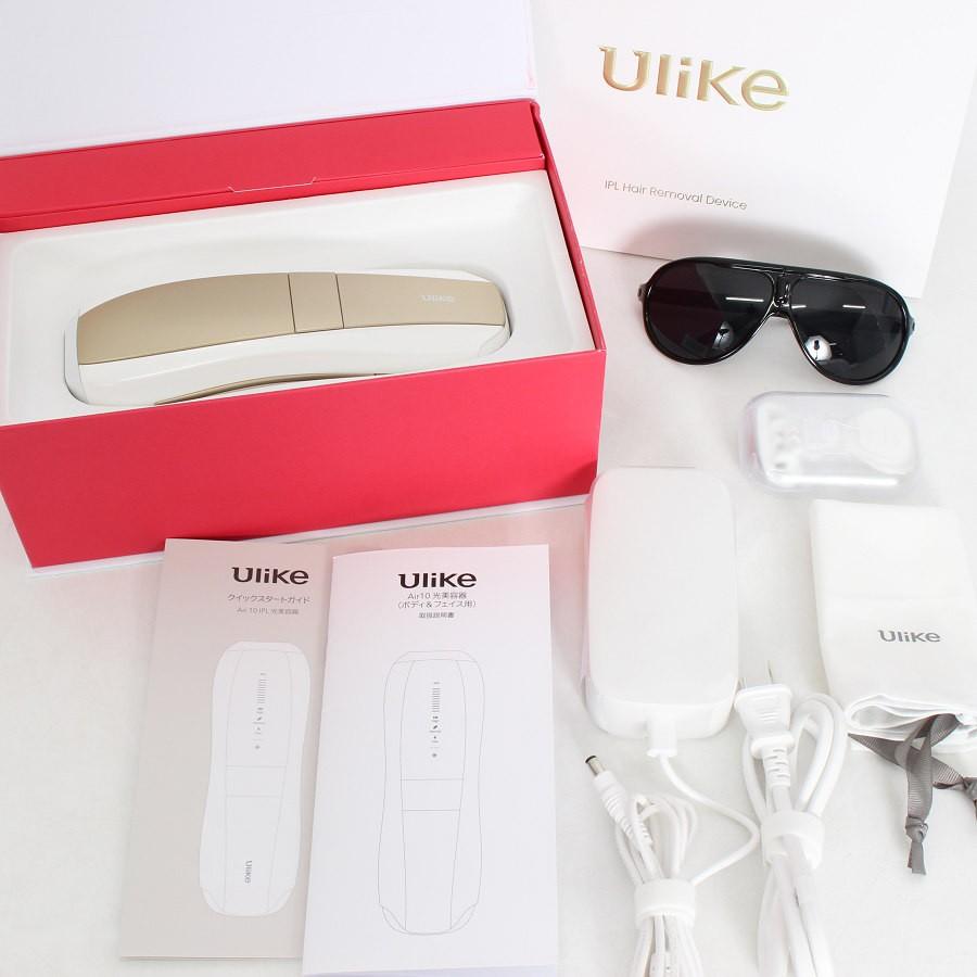 ボーナスストア+5％【美品】Ulike Air 10 IPL光美容器 UI20WG ホワイト
