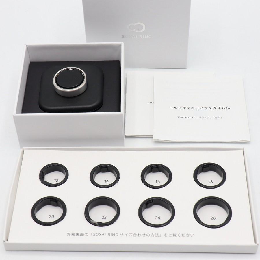 ボーナスストア+5％【美品】SOXAI RING 1.1 R11242 マットシルバー 24