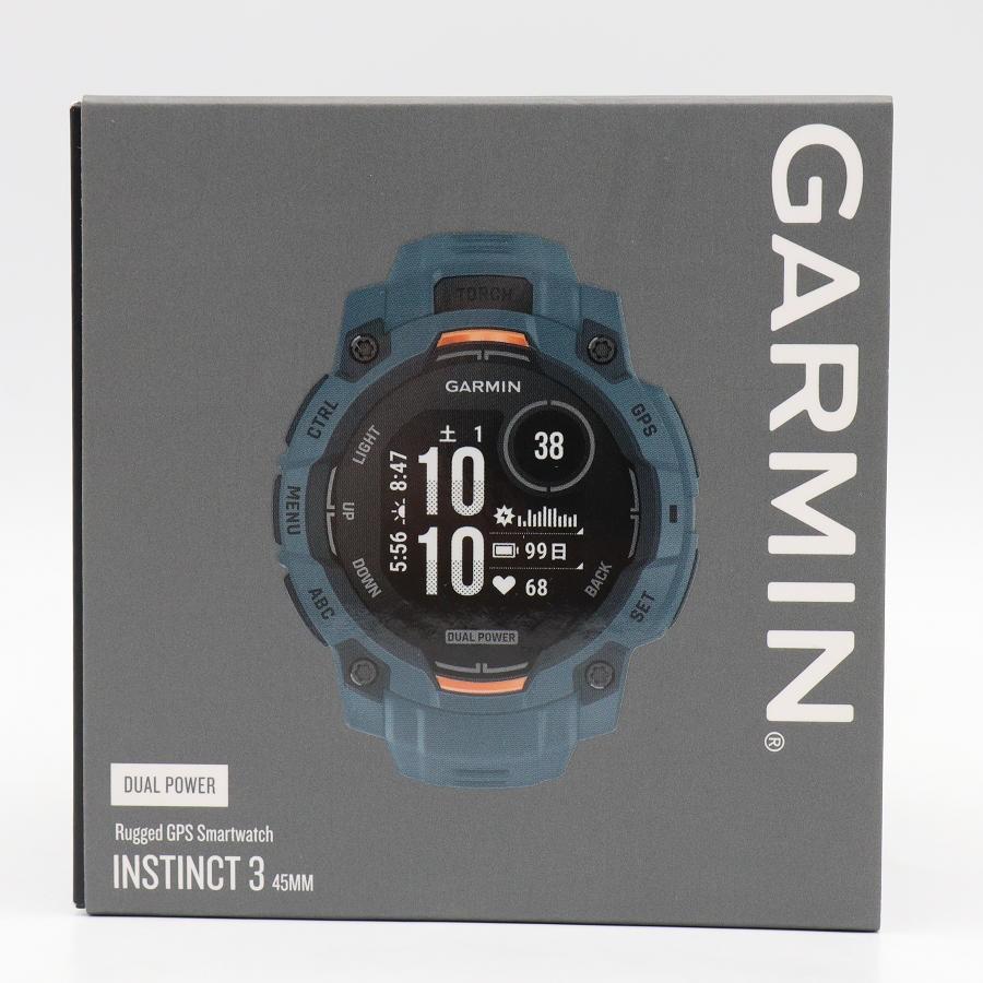 ボーナスストア+5％【美品】GARMIN Instinct 3 Dual Power 45mm 010-02934-31 Twilight インスティンクト スリー デュアル パワー ガーミン 本体 |  | 16