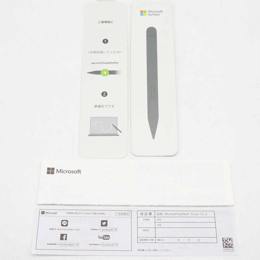 ボーナスストア+5％【美品】Microsoft Surface スリムペン 2 8WV-00007 マットブラック マイクロソフト サーフェス |  | 08