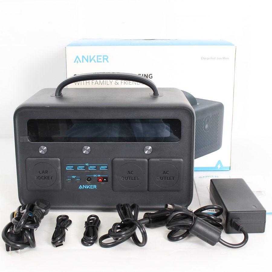 ボーナスストア+5％】Anker PowerHouse II 800 black A1750511 778Wh