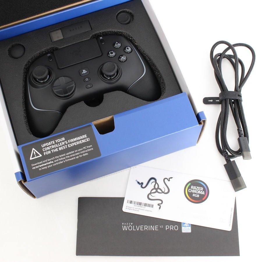 【美品】Razer Wolverine V2 Pro RZ06-04710100-R3A1 ブラック ワイヤレスゲーミングコントローラー レイザー 本体 ボーナスストア+5％【美品】Razer Wolverine V2 Pro RZ06-04710100