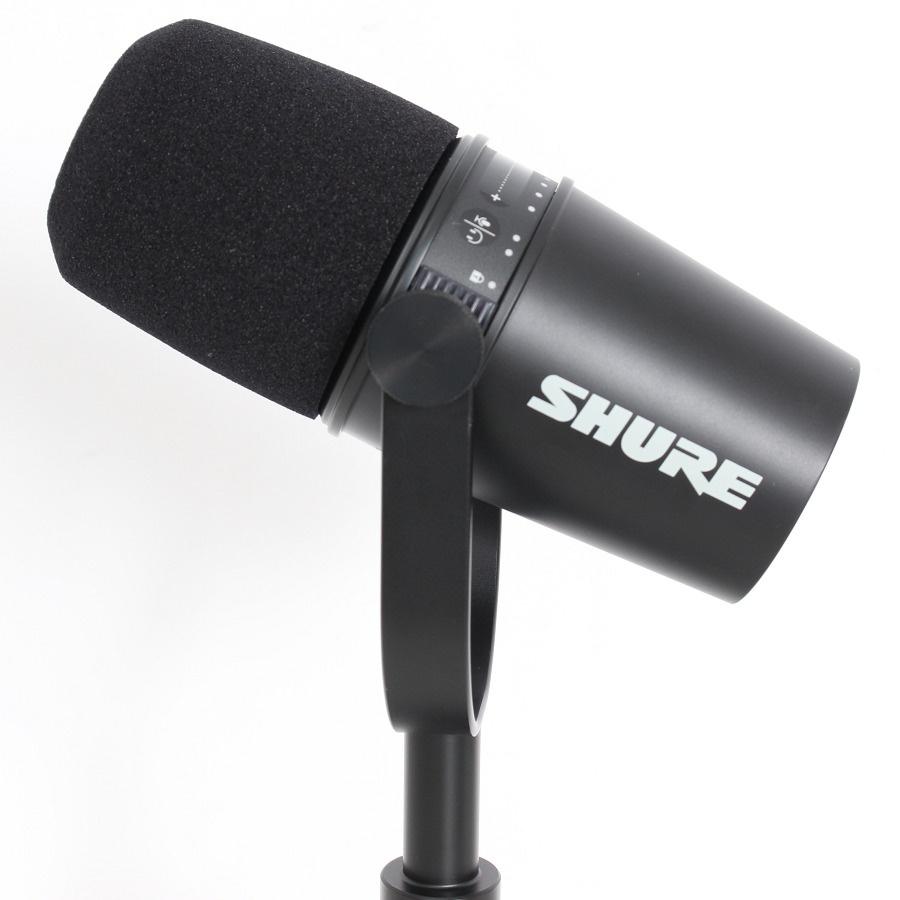 ボーナスストア+5％【美品】SHURE MOTIV MV7-K-BNDL-J ブラック ポット