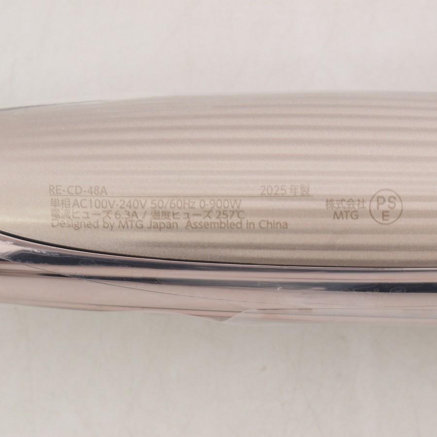 リファ カールアイロンプロ＋ シャンパングレージュ 32mm RE-CD-48A ボーナスストア+5％【美品】MTG ReFa CURL IRON PRO+ RE-CD-48A