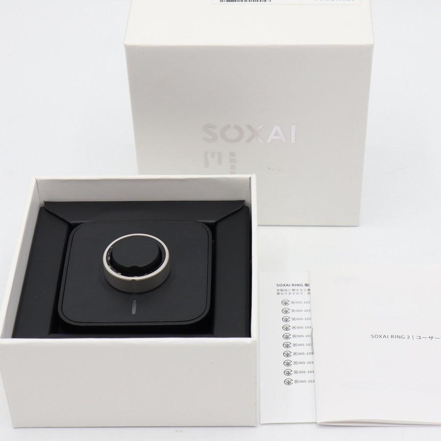 ボーナスストア+5％【美品】SOXAI RING 2 マットシルバー 12号 