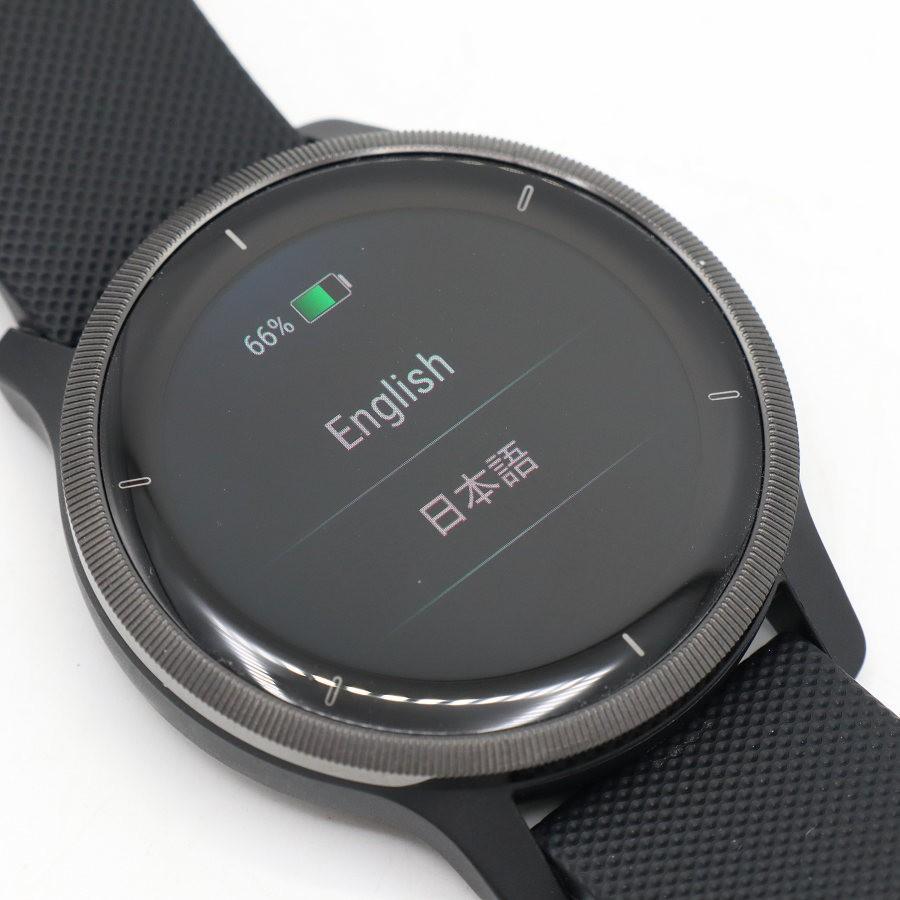 ボーナスストア+5％【美品】GARMIN VENU2 010-02430-61 Black/Slate 