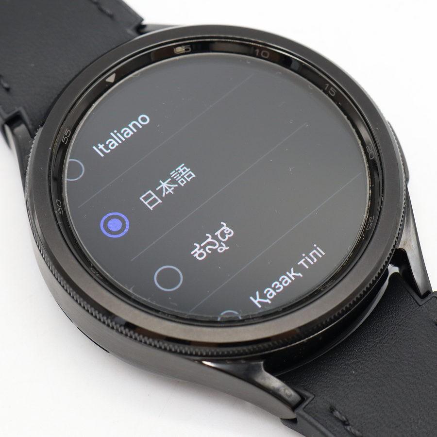 ボーナスストア+5％【美品】SAMSUNG Galaxy Watch6 Classic 47mm SM 