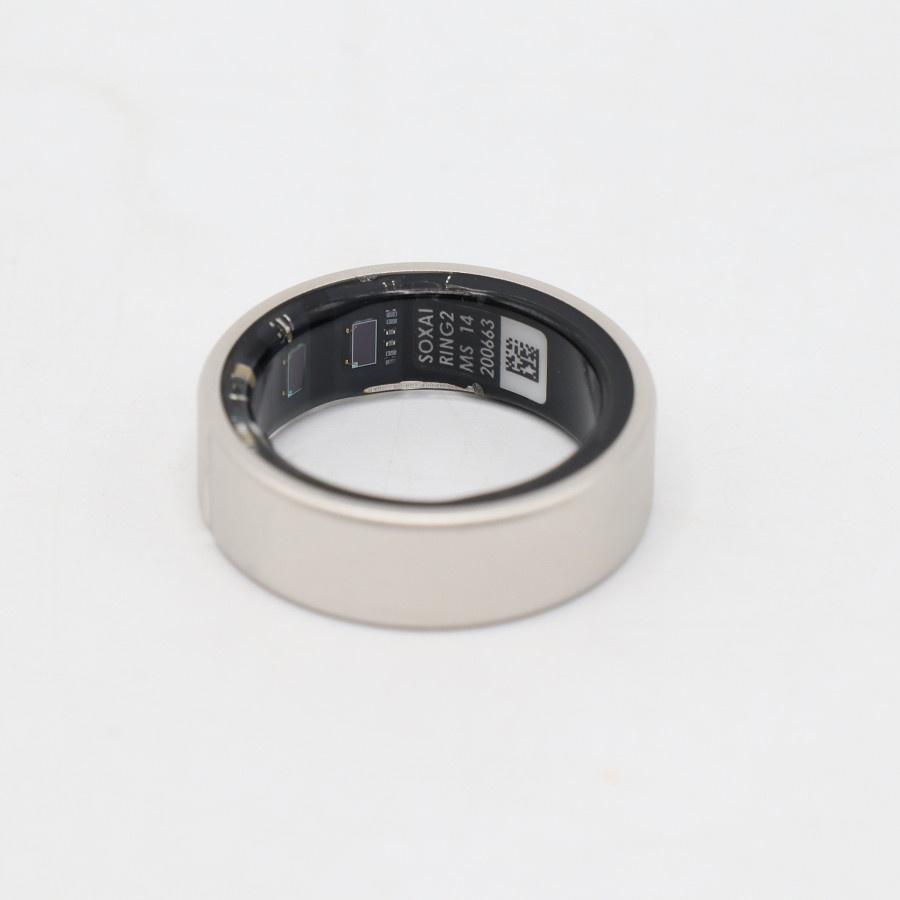 ボーナスストア+5％【美品】SOXAI RING 2 マットシルバー 14号 